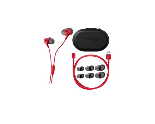 Проводные наушники HyperX Cloud Earbuds III S, красные (BN7S2AA)