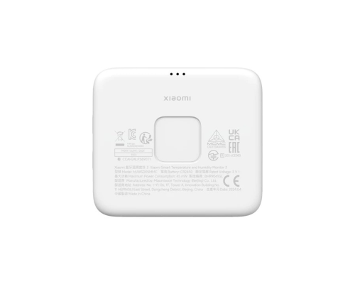 Датчик температуры и влажности Xiaomi Smart Temperature and Humidity Monitor 3 с большим ЖК-дисплеем и точным контролем