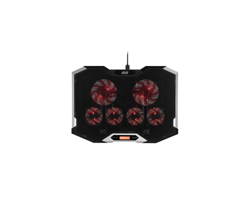 Подставка для ноутбука 2E GAMING CPG-004 до 15.6 дюймов с RGB подсветкой и держателем для смартфона