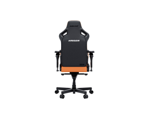 Кресло AndaSeat Kaiser 4 V2 XL, ПВХ кожа, 6D-Armrests, оранжевый (AD12YDDC-XLL-20-O-PV/C-03)