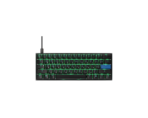Клавиатура механическая Ducky Keyboard MECHA Mini Speed sw/UR/ABS/RGB (DKME2061ST-PURALAAT1)