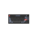 Клавиатура Keychron Q1 QMK HotSwappable Gateron Phantom Blue RGB Knob Black (Q1M2_Keychron)