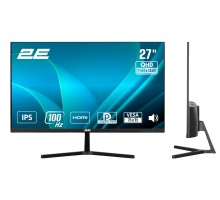 Монитор 2E 27" H2725B HDMI, DP, ММ, IPS, 2560x1440, 100Hz, FreeSync