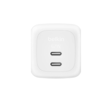 Сетевое зарядное устройство Belkin 67W Dual USB-C PPS White