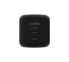 Сетевое зарядное устройство Belkin 67W Dual USB-C PPS Black
