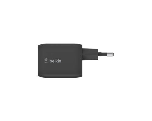 Сетевое зарядное устройство Belkin 65W GaN Dual USB-C Black