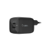 Сетевое зарядное устройство Belkin 65W GaN Dual USB-C Black