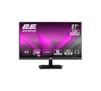 Монитор 2E GAMING 27" G2725B HDMI, DP, IPS, 240Hz, 1ms, FreeSync 2E-G2725B-01.UA