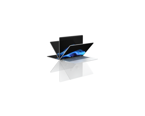 Ноутбук-трансформер HP OmniBook 5 Flip 14-fp0026ci (Glacier Silver) / 14" 2K Сенсорный / Intel Core 5 120U / 8GB / 512GB SSD / FreeDOS