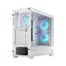 Корпус компьютерный Fractal Design Pop Air RGB - White TG Clear Tint