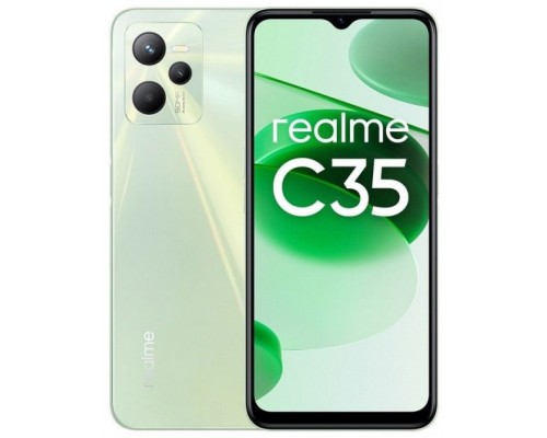 Мобильный телефон Realme C35 4/128Gb (RMX3511) Glowing Green