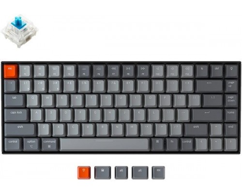 Клавиатура Keychron K2 84 Key Aluminum Frame Hot-Swap Gateron RGB Blue