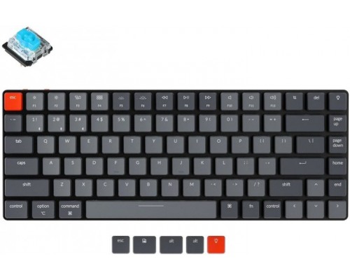Клавиатура Keychron K3 84 Key Low Profile Hot-Swap Optical RGB Blue