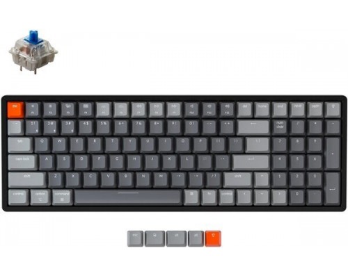 Клавиатура Keychron K4 100 Key Aluminum Frame Hot-Swap Gateron RGB Blue