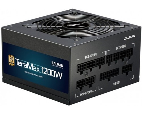 Блок питания Zalman Power supply TeraMax 1200-TMX (1200W), 100-240VAC, 90%, 80+ Gold