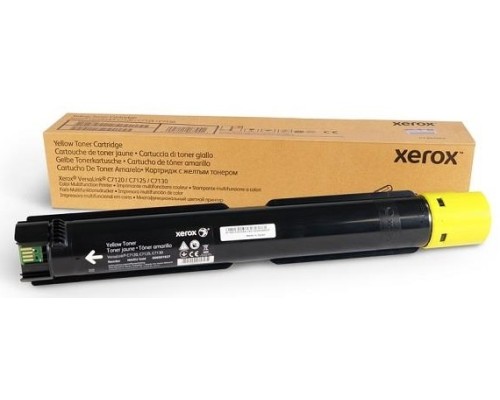 Тонер картридж Xerox VL C7120/С7125/С7130 Yellow (18 500 стр)