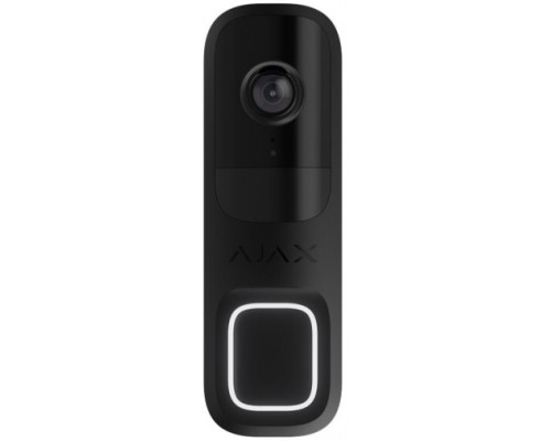 Ajax Doorbell (9SA) black видеодомофон