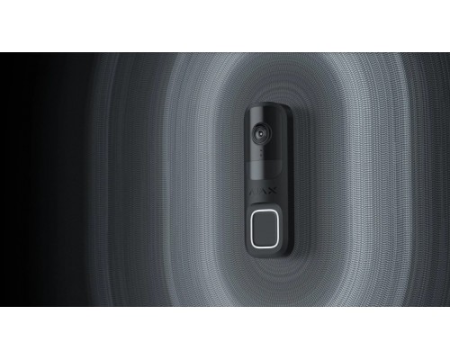 Ajax Doorbell (9SA) black видеодомофон