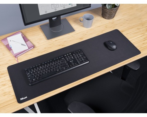 Игровая поверхность TRUST Mouse Pad XXL (930х300х3мм), Чорний
