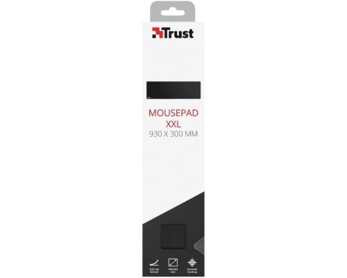 Игровая поверхность TRUST Mouse Pad XXL (930х300х3мм), Чорний