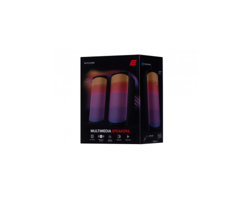 Акустическая система 2E PCS231 RGB Matrix, 2.0, USB Black (2E-PCS231BK)