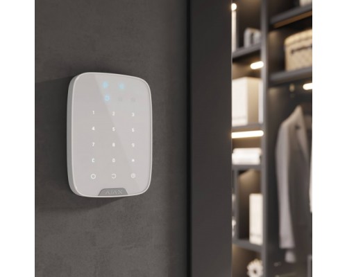 Ajax Keypad Plus (9SA) white клавиатура Ajax Keypad Plus (9SA) white