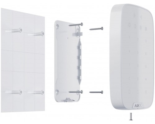 Ajax Keypad Plus (9SA) white клавиатура Ajax Keypad Plus (9SA) white