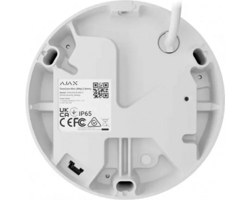 Ajax TurretCam (8 Mp/2.8 mm) ASP white видеокамера наблюдения