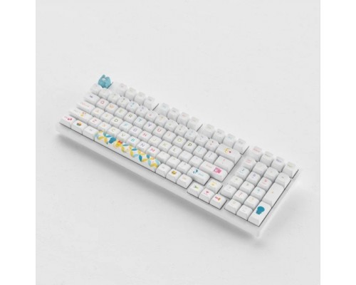 Клавиатура Akko 3098B Doraemon Rainbow CS Jelly Pink RGB