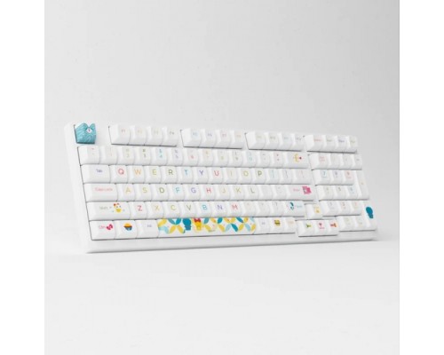 Клавиатура Akko 3098B Doraemon Rainbow CS Jelly Pink RGB