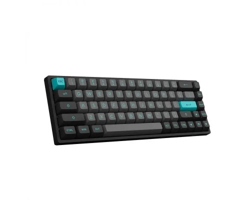 Клавиатура Akko 3068B Plus Black&Cyan CS Jelly Black RGB