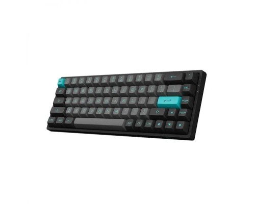 Клавиатура Akko 3068B Plus Black&Cyan CS Jelly Black RGB