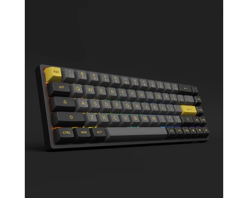 Клавиатура Akko 3068B Plus Black&Gold CS Jelly Black RGB