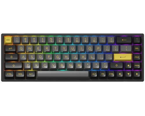 Клавиатура Akko 3068B Plus Black&Gold CS Jelly Black RGB