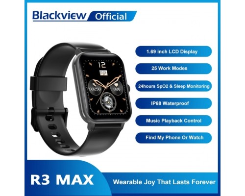 Смарт-часы Blackview R3 Max 43мм, 1.69