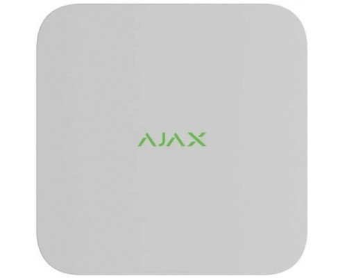 Ajax NVR (8ch) ASP white сетевой видеорегистратор