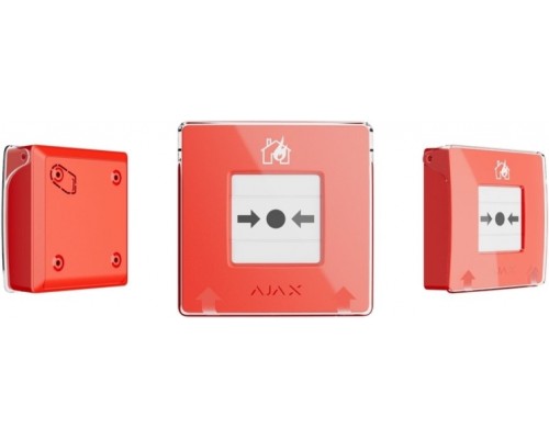 Ajax Manual Call Point (Red) (9SA) ручной пожарный извещатель