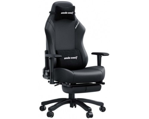 Кресло AndaSeat Luna Pro, ПВХ кожа, 1D-Armrests, чёрный