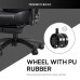 Кресло AndaSeat Luna Pro, ПВХ кожа, 1D-Armrests, чёрный