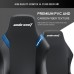 Кресло AndaSeat Luna Pro, ПВХ кожа, 1D-Armrests, чёрный