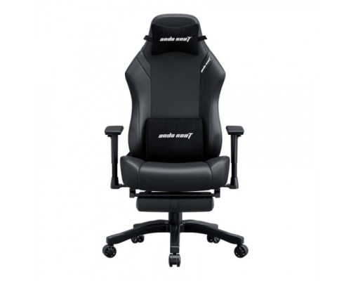 Кресло AndaSeat Luna Pro, ПВХ кожа, 1D-Armrests, чёрный