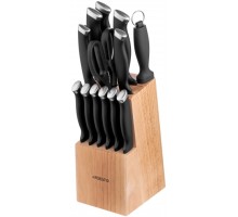 Набор ножей с блоком ARDESTO Gemini Gourmet, 14 предметов, нержавеющая сталь, пластик, каучук