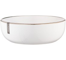 Тарелка суповая ARDESTO Marmo, 19см, керамика, белый