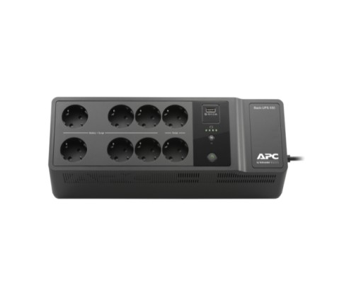 ИБП APC Back-UPS 850VA/520W, USB charging port, USB, 6+2 Schuko