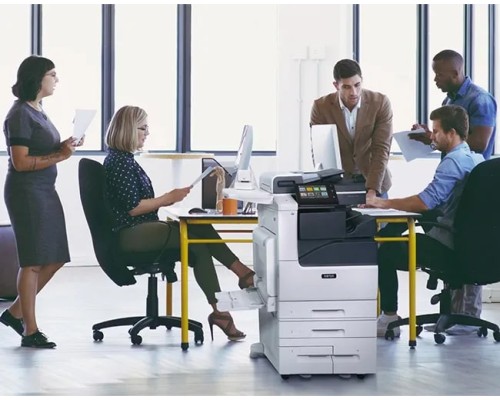 МФУ A3 цветное лазерное Xerox VersaLink C7130 Базовый блок / HDD / 2 лотка / стенд