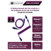 Кабель Type-A/Type-C Keychron Premium Coiled Aviator Cable-Straight Purpule