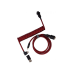 Кабель Type-A/Type-C Keychron Premium Coiled Aviator Cable-Straight Red