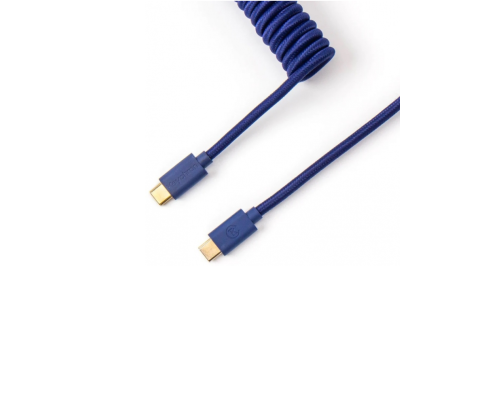 Кабель aviator Type-A/Type-C Keychron Coiled Cable Blue