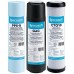 Комплект картриджей Ecosoft 1-2-3 улучшенный (2 угольных картриджа+полипропилен)