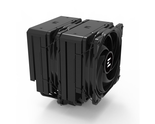 Процессорный кулер Zalman CNPS14X DUO, LGA1851, 1700, 1200, 115x, AM5, AM4, AM3, 4pin, PWM, TDP270W, чёрный